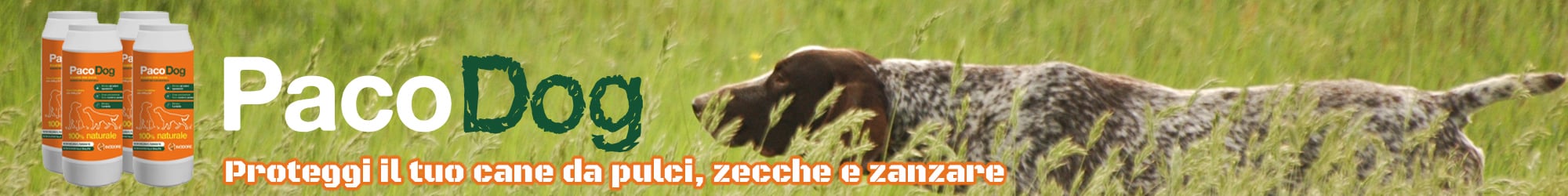 PacoDoc proteggi il cane da zecche pulci e zanzare